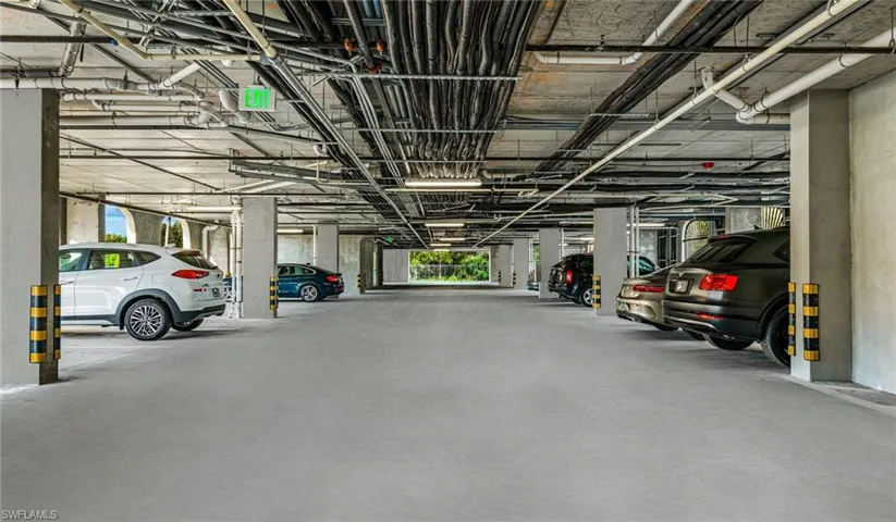 View of parking deck