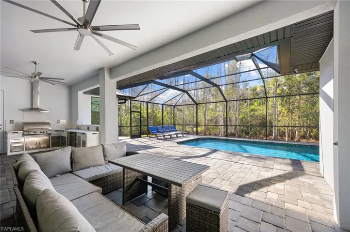 WEST EXPOSURE for spectacular sunsets & optimal sun over your pool.