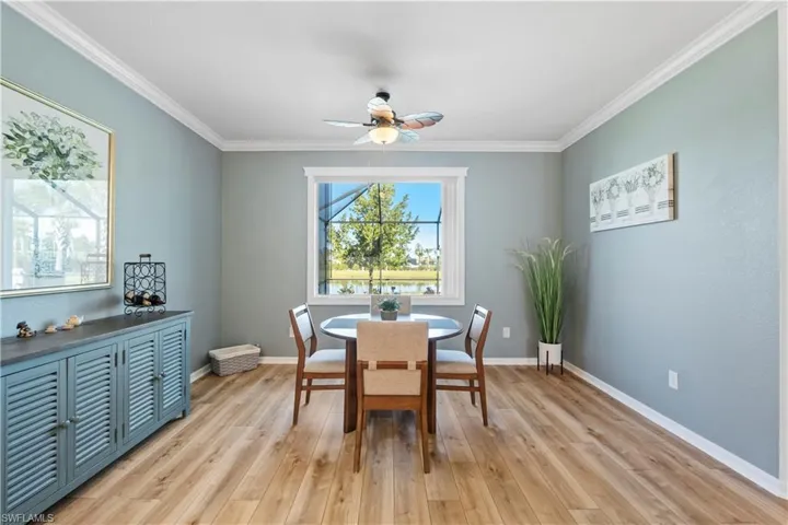 Dining area off of Kitchen
