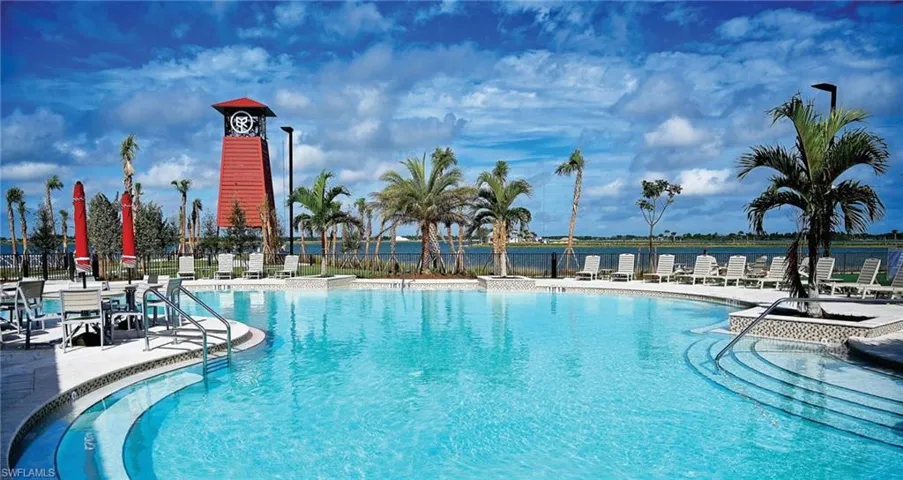 Cypress community pool and club house