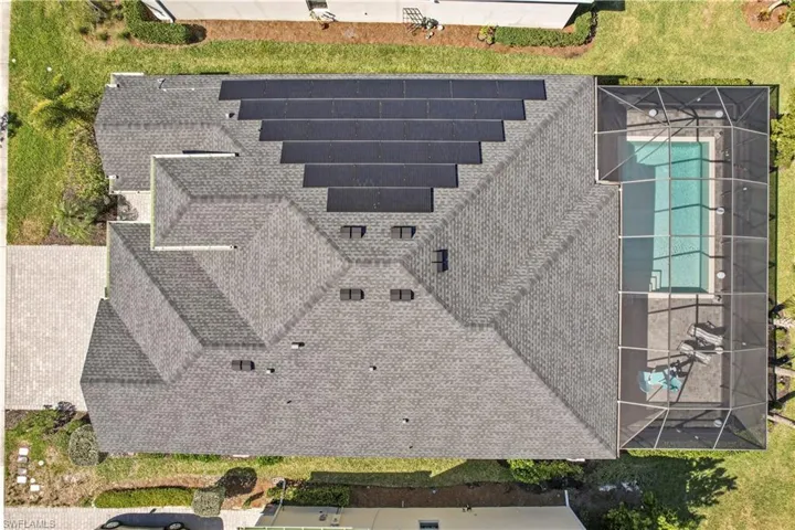 Aerial view above