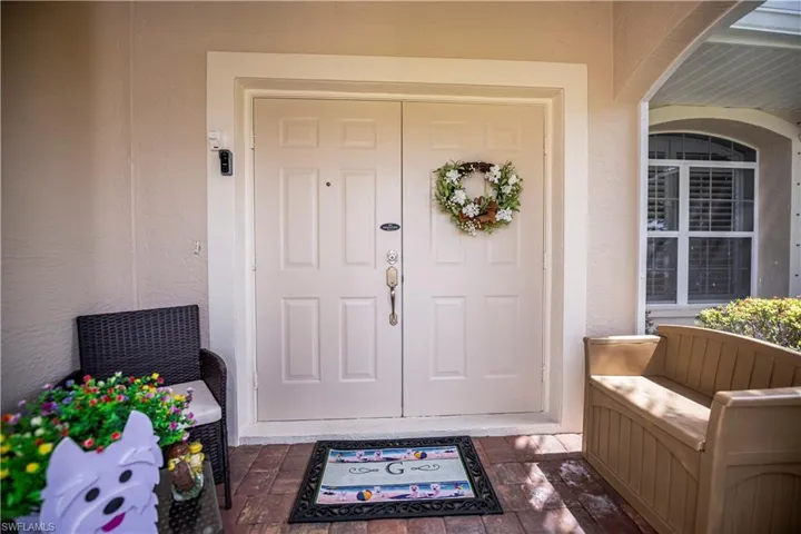 View of entrance to property