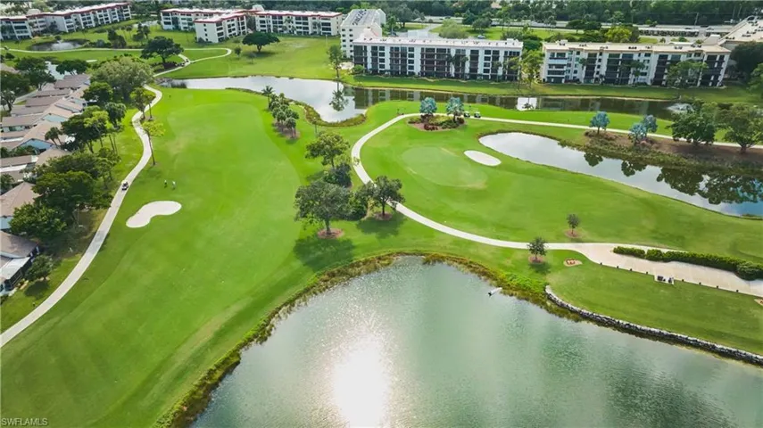 Very well maintained golf course and surrounding green spaces.
