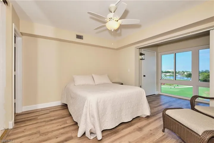 Owner's suite with incredible golf course views.