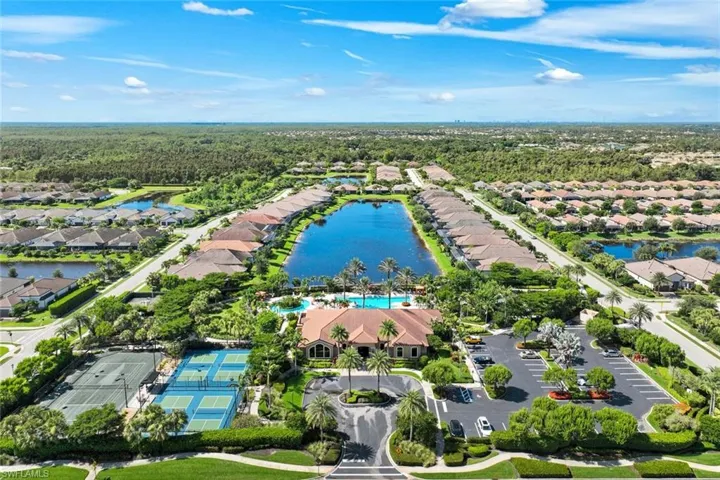 Aerial View of Amenities