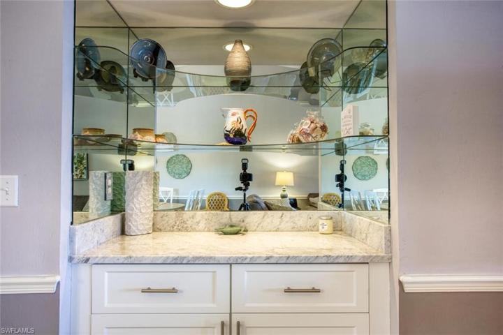 Niche with storage