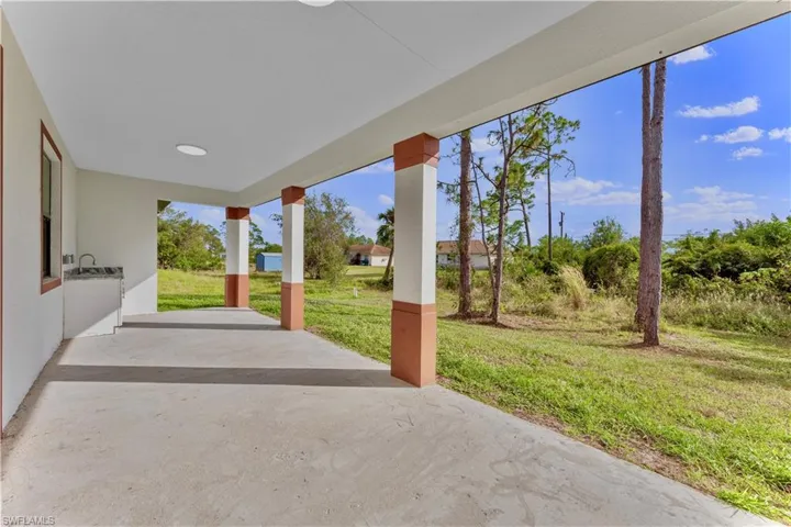 View of patio