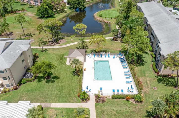 Pool only steps away from this home..
