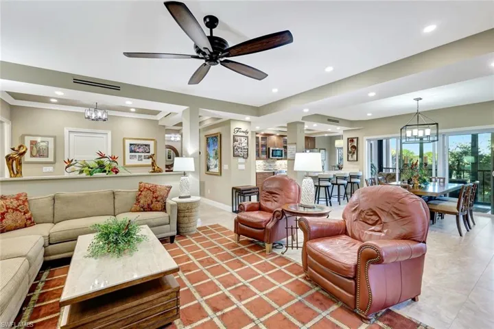 Open Great room with desiners touches
