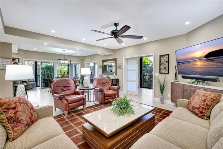 Spacious floor plan featuring two air condtioned office or dens with pocket doors for privacy