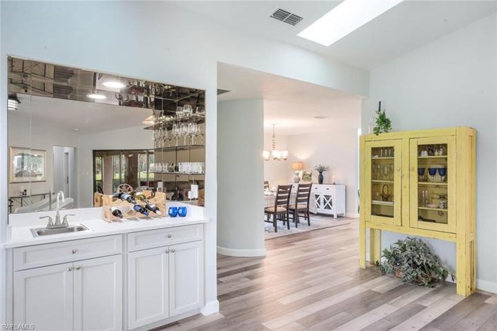 Rooms Open Spaciously to Connect For Entertaining