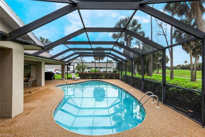 Pool is Approx. 34' x 17' Concrete with Diamond Brite Finish
