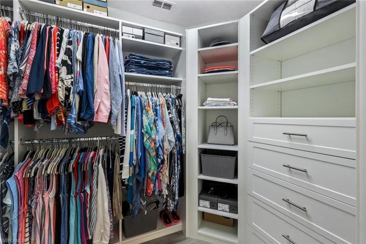 Primary custom closet!