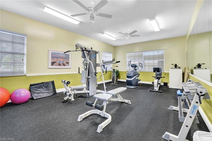 Morningside exercise room- walking distance from condo!