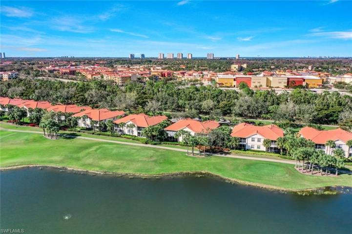 Aerial shot of the lake behind your home!