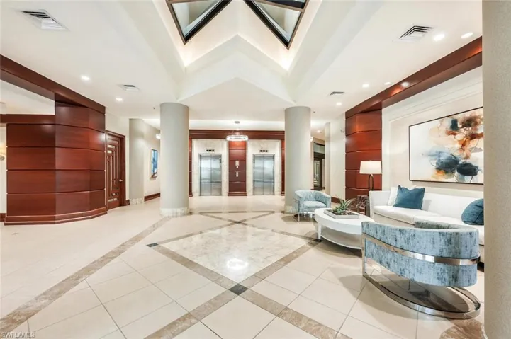 View of community lobby