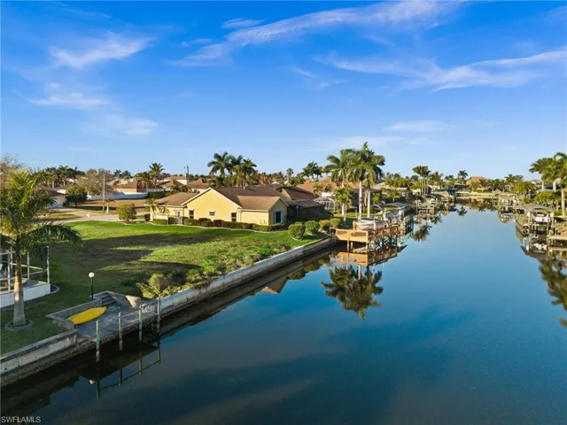 Scenic waterway views