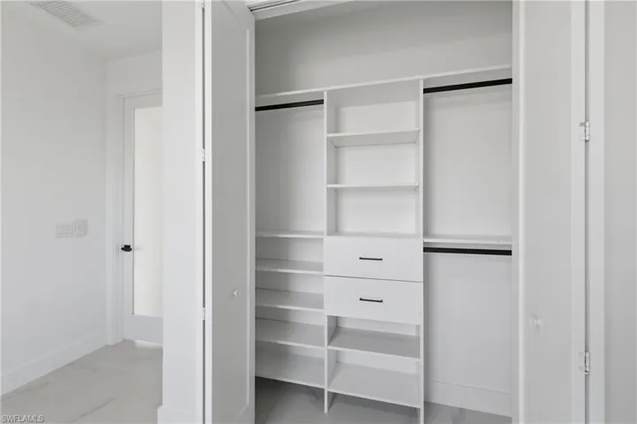 View of closet