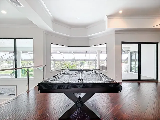 Grand,  open entertaining space