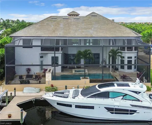 Rear of Home, 80 foot Boat Slip
