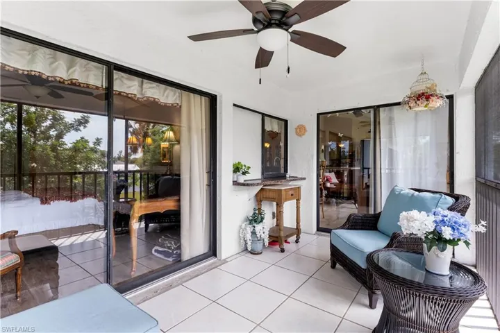 You have access to your master suite as well as to your main living area. Pass thru window is great for entertaining.