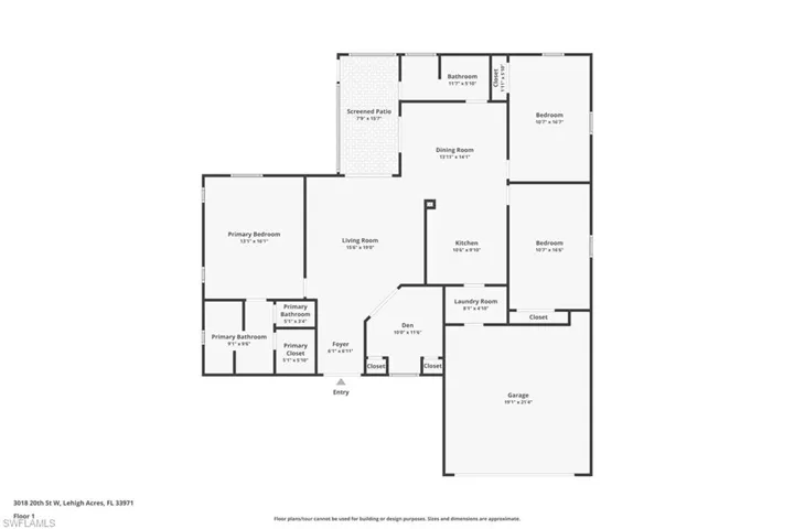 3018 20th St W, Lehigh Acres Fl 33971