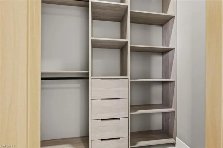 View of closet
