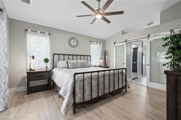 Primary bedroom suite