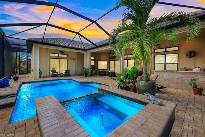 This home has an extended lanai space with plenty of covered living area. This space is also protected with storm smart remote hurricane shutters!