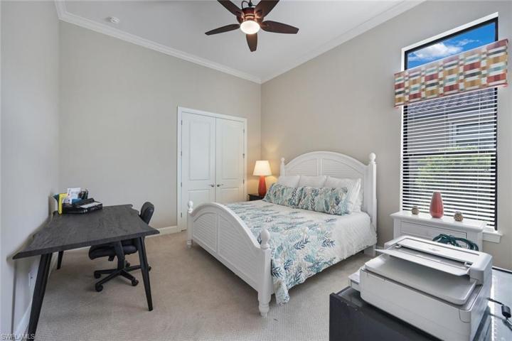 Bedroom number 3 has plenty of room for guests, and also has its own ensuite bathroom with DUAL sinks!
