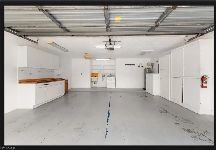 2car garage , multiple storage closets.