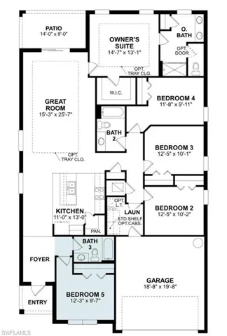 View of home floor plan