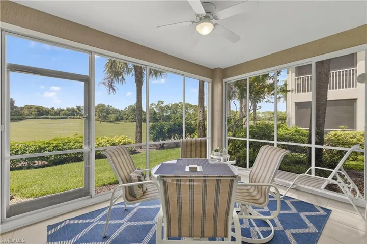 Screened, enclosed lanai