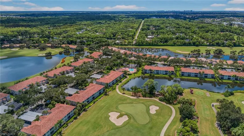 Osprey view of the 8th green