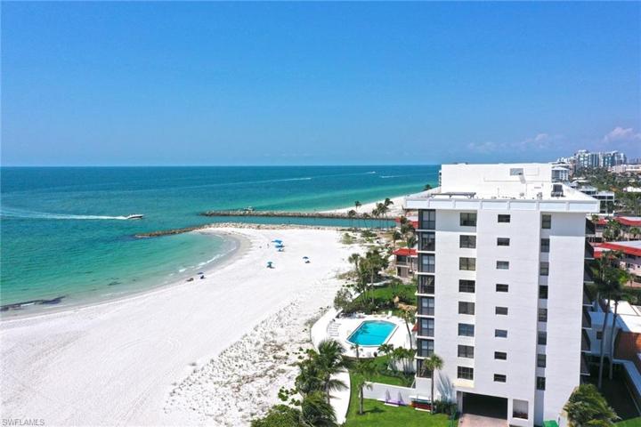 You could not ask for a better location in all of Naples beachfront!