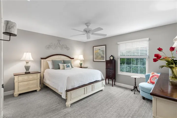 Master bedroom lots of natural light