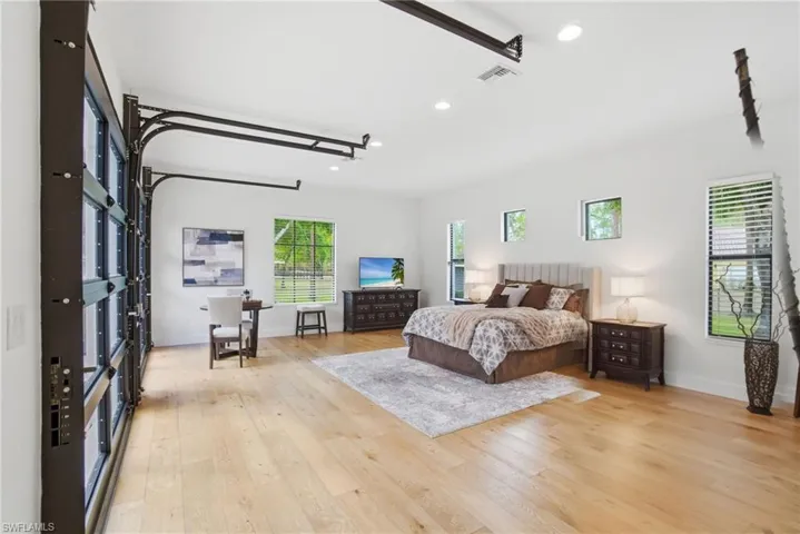 Guest Bedroom or FLEX room opens up to the pool area