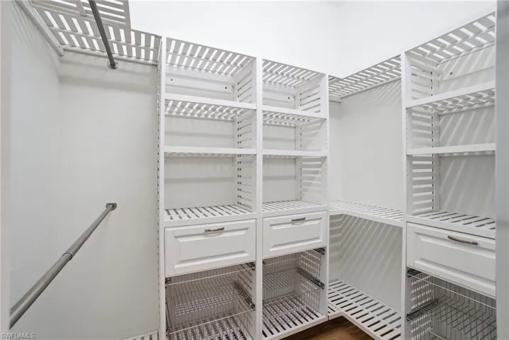 There are 2 Walk in closets in the primary suite