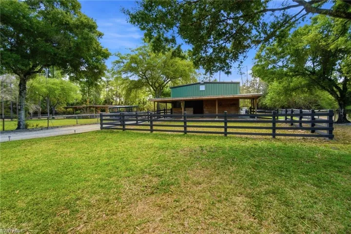 View of stable area