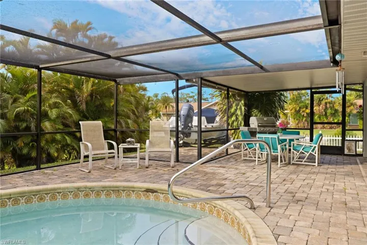 View of play area featuring a yard