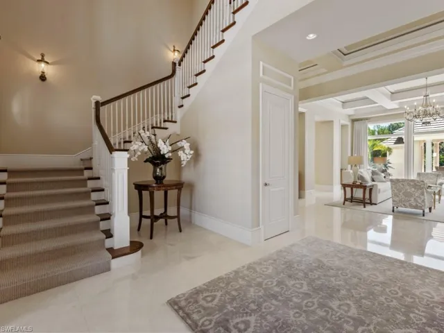 Staircase to 2nd floor guest suites