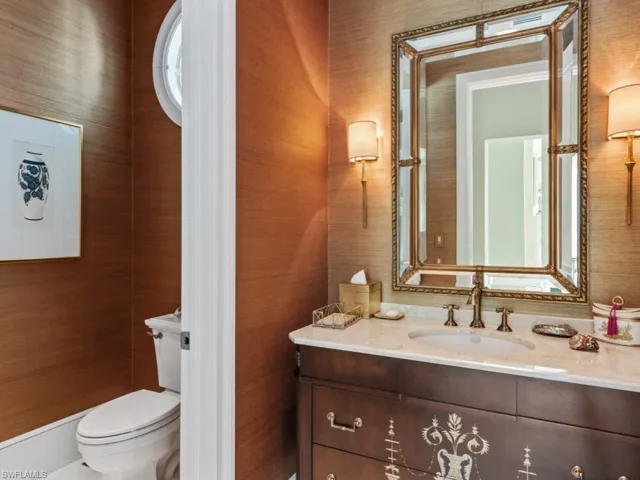 1st floor powder room