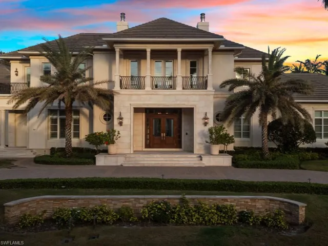 Property at dusk