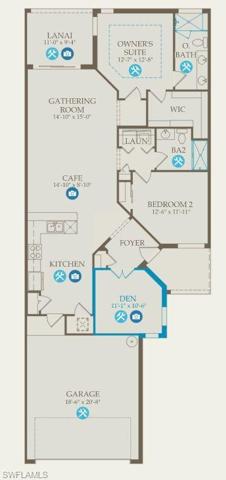 Floorplan with structurals
