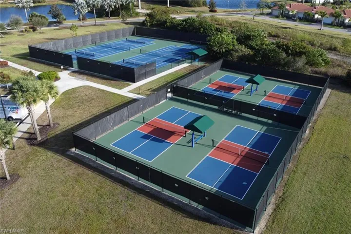 Pickleball and Tennis courts