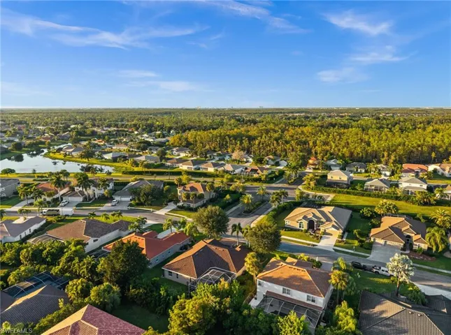 Aerial view of property and surrounding area