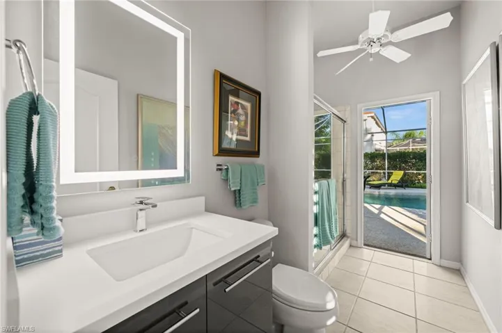 Pool Bathroom