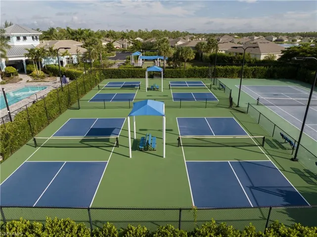 Tennis and pickleball courts