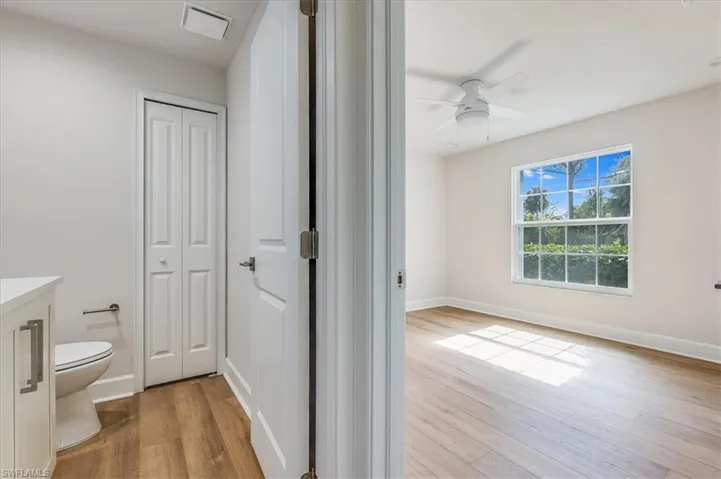 Guest Bedroom Suite with half bath