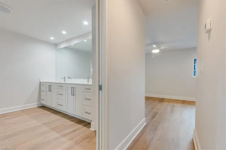 Hallway leading to Master Suite